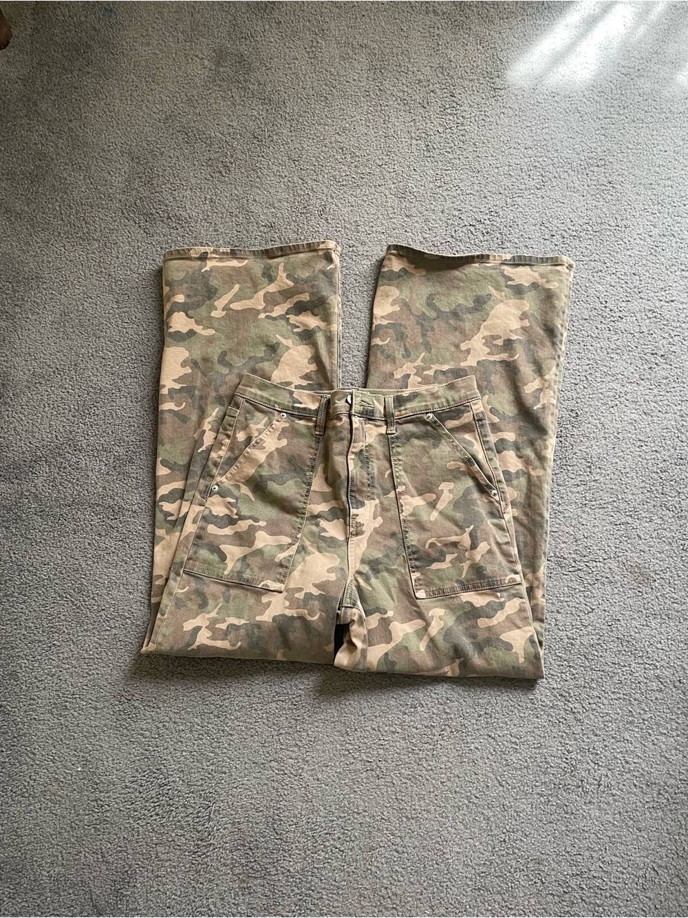 Camouflage Utility Pants - Camo Cargo Trousers